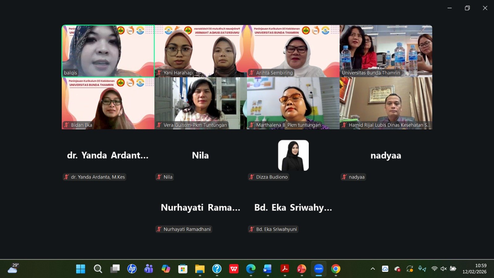 Perkuat Kualitas Lulusan, Prodi D3 Kebidanan Universitas Bunda Thamrin Gelar Peninjauan Kurikulum Berbasis OBE